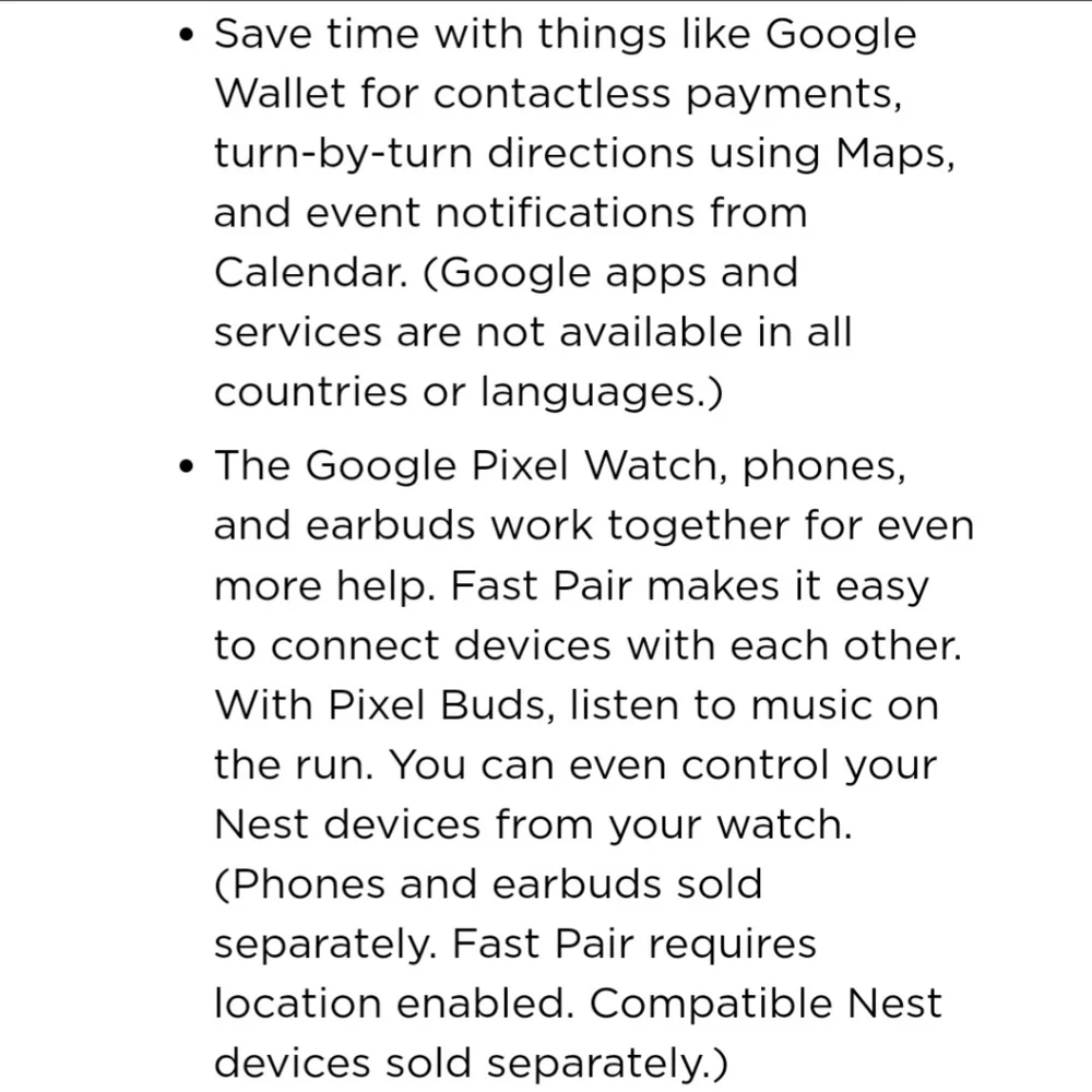 Google Pixel Watch
